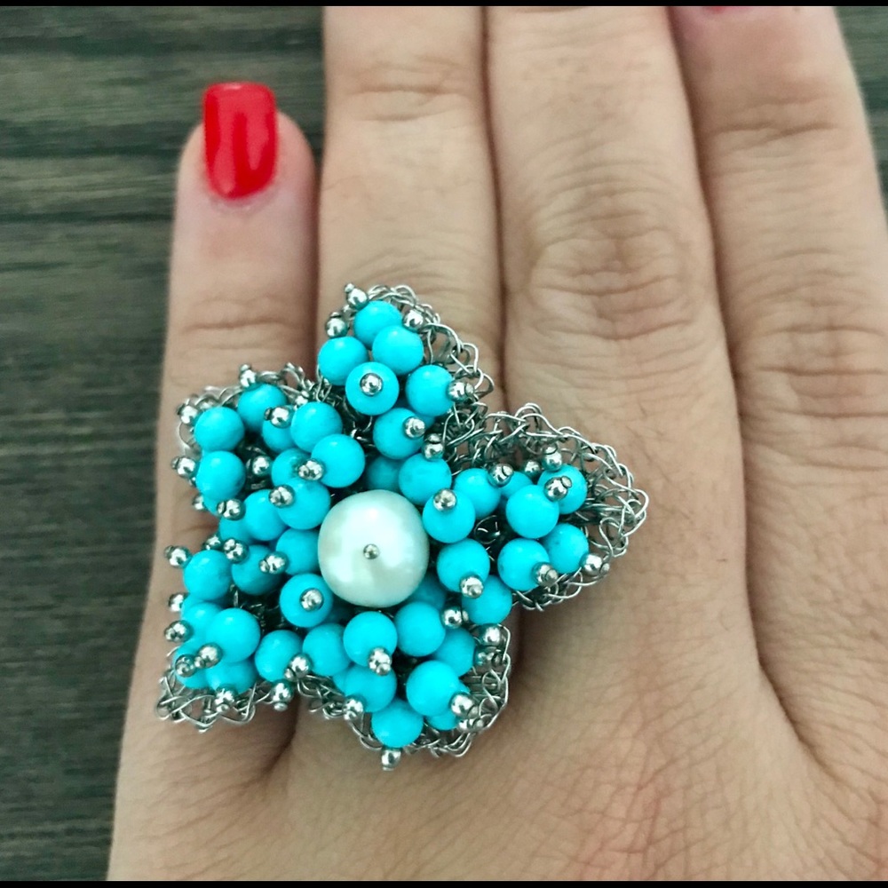 Flower ring great for summer!